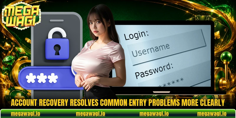 Account recovery resolves common entry problems more clearly