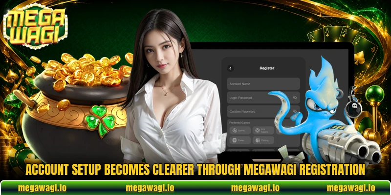 Account setup becomes clearer through MEGAWAGI registration Account setup becomes clearer through MEGAWAGI registration