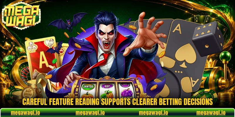 Careful feature reading supports clearer betting decisions Careful feature reading supports clearer betting decisions