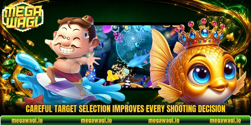 Careful target selection improves every shooting decision Careful target selection improves every shooting decision