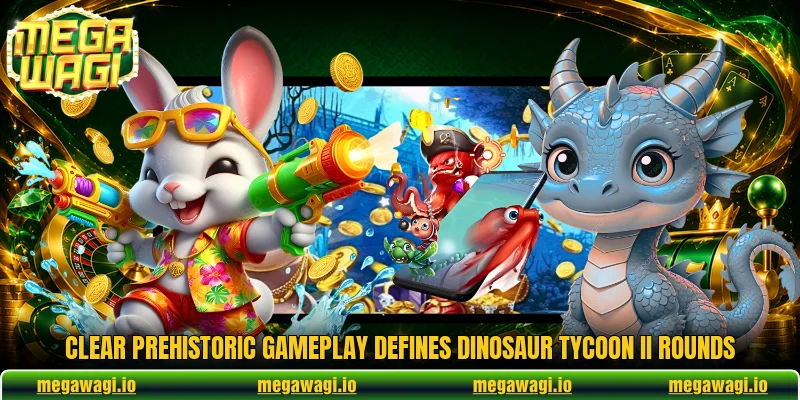 Clear prehistoric gameplay defines Dinosaur Tycoon II rounds Clear prehistoric gameplay defines Dinosaur Tycoon II rounds