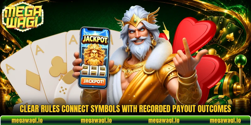 Clear rules connect symbols with recorded payout outcomes