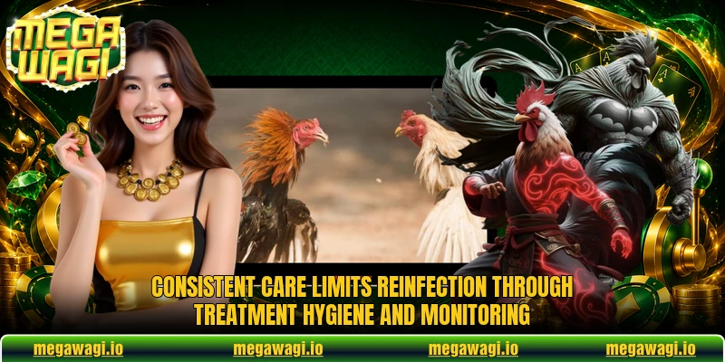 Consistent care limits reinfection through treatment hygiene and monitoring Consistent care limits reinfection through treatment hygiene and monitoring
