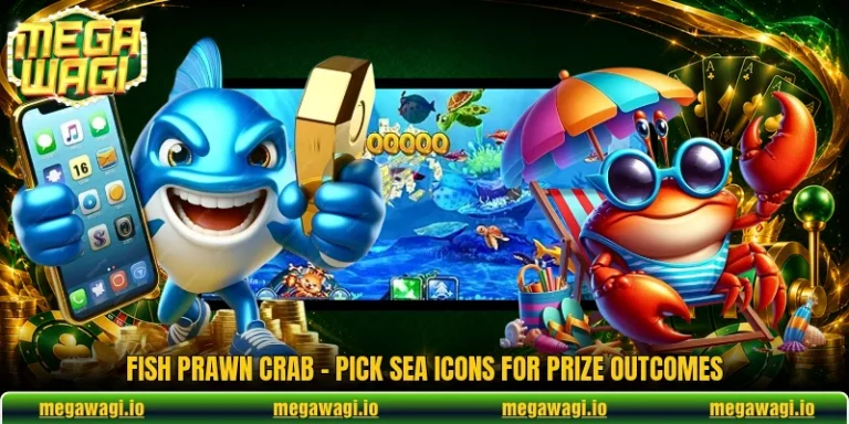 Fish Prawn Crab - Pick Sea Icons For Prize Outcomes
