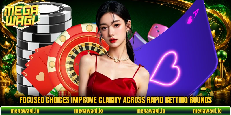 Focused choices improve clarity across rapid betting rounds Focused choices improve clarity across rapid betting rounds
