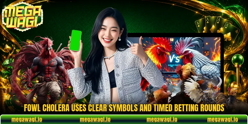 Fowl Cholera uses clear symbols and timed betting rounds Fowl Cholera uses clear symbols and timed betting rounds