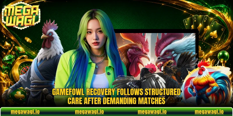 Gamefowl Recovery follows structured care after demanding matches Gamefowl Recovery follows structured care after demanding matches