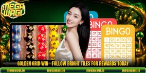 Golden Grid Win - Follow Bright Tiles For Rewards Today