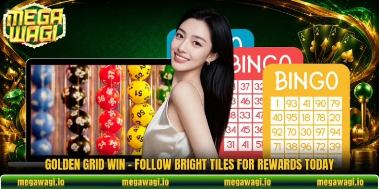 Golden Grid Win - Follow Bright Tiles For Rewards Today