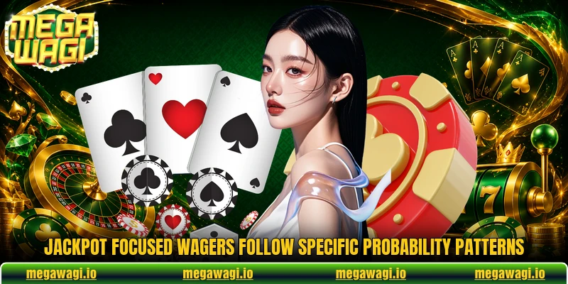 Jackpot focused wagers follow specific probability patterns Jackpot focused wagers follow specific probability patterns