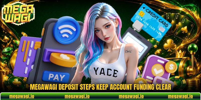 MEGAWAGI deposit steps keep account funding clear