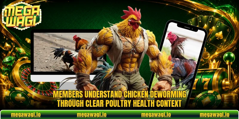 Members understand Chicken Deworming through clear poultry health context Members understand Chicken Deworming through clear poultry health context