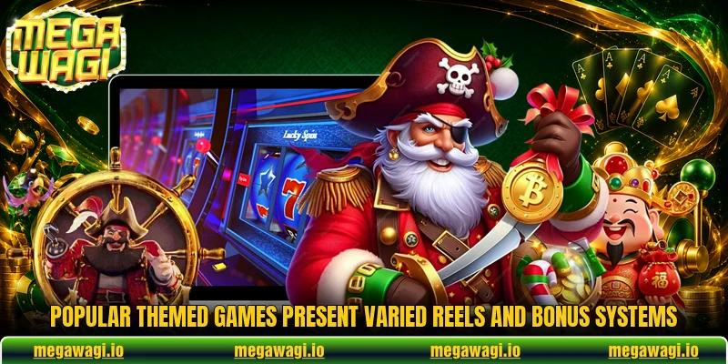 Popular themed games present varied reels and bonus systems Popular themed games present varied reels and bonus systems