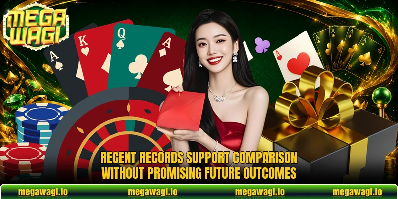 Recent records support comparison without promising future outcomes Recent records support comparison without promising future outcomes