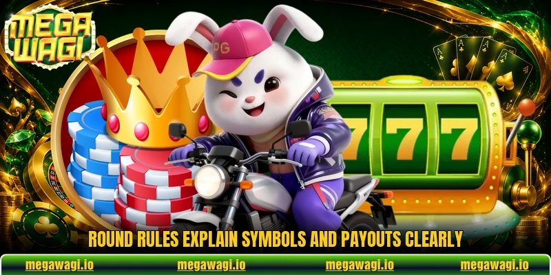 Round rules explain symbols and payouts clearly Round rules explain symbols and payouts clearly