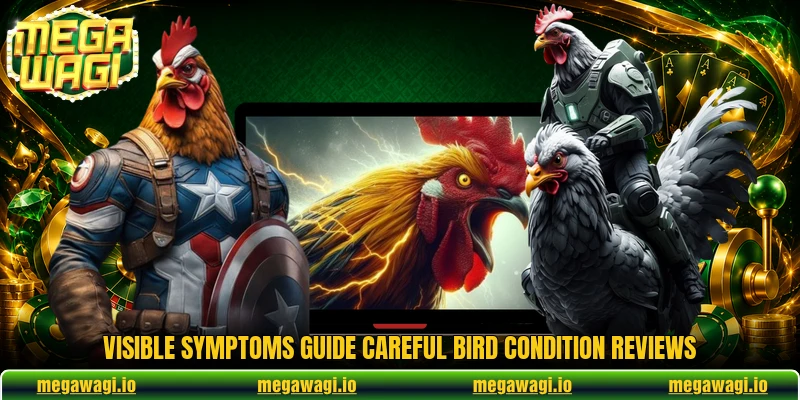 Visible symptoms guide careful bird condition reviews Visible symptoms guide careful bird condition reviews