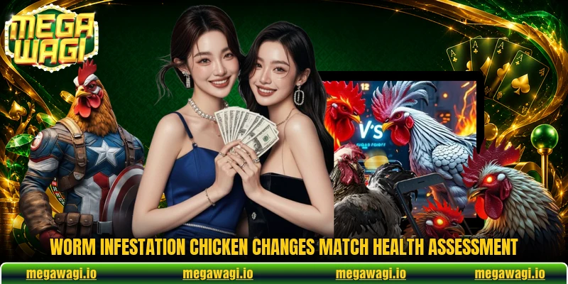 Worm infestation chicken changes match health assessment Worm infestation chicken changes match health assessment